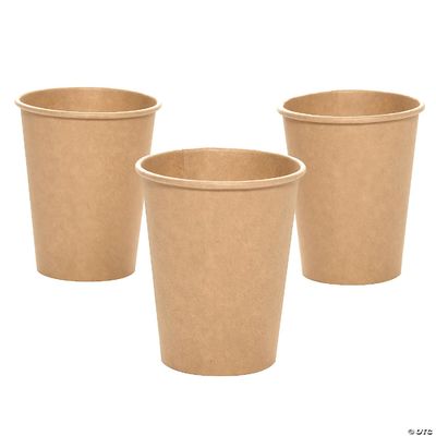 Утечки Брауна бумажного стаканчика напитка молока кофе бумажные стаканчики Kraft горячей устойчивые Biodegradable