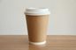 Kraft 30oz напечатал бумажные стаканчики кофе устранимой двойной стены выпивая
