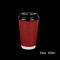 Горный пик Compostable красного кофе устранимый бумажный с крышкой для горячих напитков