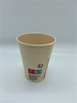 устранимый одностеночный PLA 8oz покрывая бумажные стаканчики горячего кофе горячие dringking