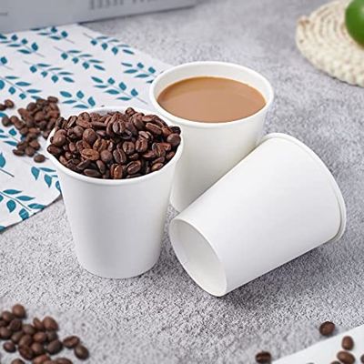 Горячий/холодный напиток выпивая устранимые бумажные стаканчики 6oz для чая кофе сока воды