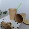 Жидкостные кофейные чашки бумажного контейнера Kraft Biodegradable устранимые для ресторанов, Delis, и каф