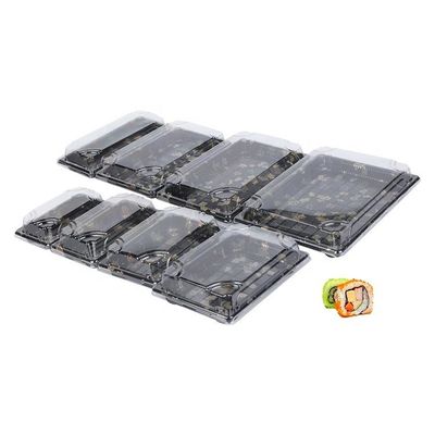Качество еды ясного пластикового контейнера коробки суш Thermoforming волдыря прямоугольного изготовленное на заказ